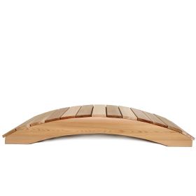 4-Ft Garden Bridge in Western Red Cedar - Holds up to 800 lbs